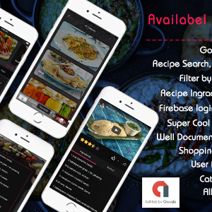 Recipe Cook Book - iOS App Template