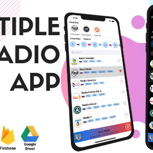 iOS SwiftUI Radio App (Radio Station, Online FM Radio, iOS 16, iOS App Template)